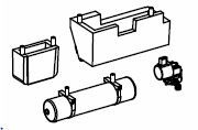 PIKO ET53000-311 - Bremssteuerventil, Elektrokasten, Batteriekasten, Kessel