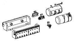 PIKO ET52860-28 - Pièces de fixation cadre