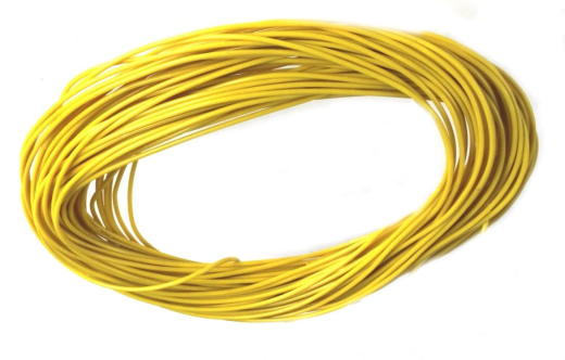 ZIMO SENS100-YW Decoderlitze 0,45mm, gelb, 100m Kabel