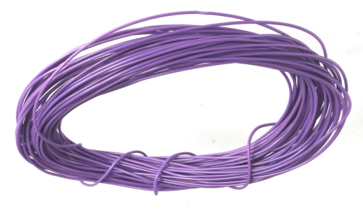 ZIMO SENS100-VT - Fil décodeur ZIMO SENS100-VT 0,45mm, violet, câble 100m