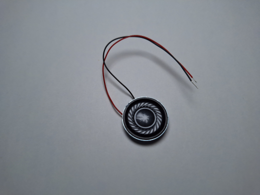 Lautsprecher 28mm rund 2W 8Ohm ohne Schallkapsel bedrahtet