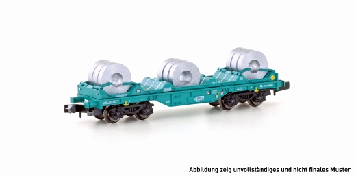 MF Train MF33035 - Set van 2 spoelwagens Shmmns B-Cargo, Ep.V-VI, groen