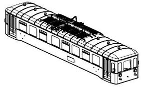 PIKO ET52780-02 - Housing, complete