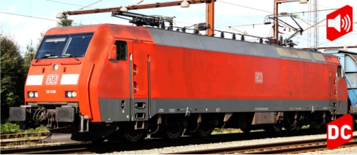 HELJAN HE10044403 - Locomotora eléctrica EG 31 DB Schenker, Ep.VI, rojo tráfico, sonido