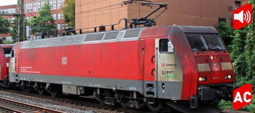 HELJAN HE10044414 - Locomotora eléctrica EG 31 DB Cargo Scandinavia, Ep.VI, rojo tráfico, AC Snd