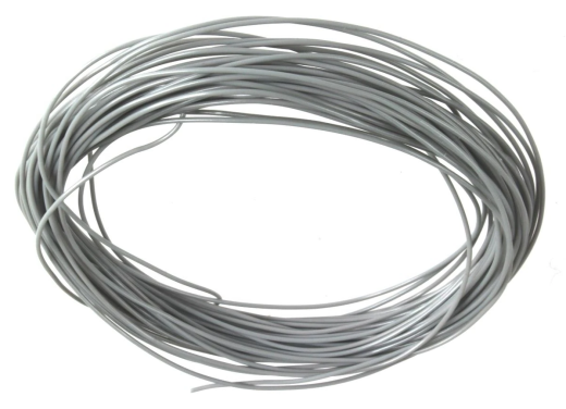 ZIMO FLEXL100-GY decoder wire 0.65mm, grey, 100m cable