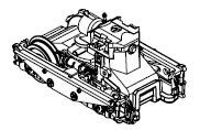 PIKO ET52421-64 - riduttore posteriore con azionamento tachimetro, completamente AC