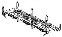 PIKO ET50601-108 - Axle holder with wheel grinder AC