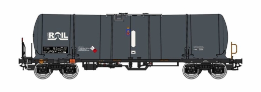 Pirata PI96210008 - Wagon-citerne Zacns ATIR Rail, Ep.VI, 2ème No., IGRA