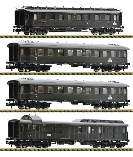 Fleischmann 6260006 - 4-piece passenger train DRG