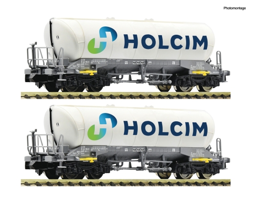 Fleischmann 6660047 - 2 pièces. Coffret : Wagon-silo, Holcim