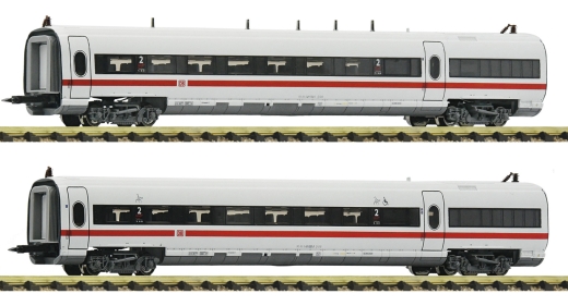 Fleischmann 7760008 - 2 pz. Set 2: Carrozza intermedia ICE-T (BR 411), DB AG