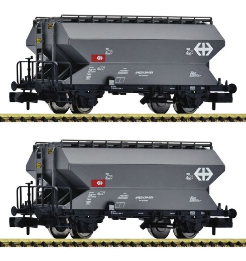 Fleischmann 831313 - 2-tlg. Set: Getreidesilowagen, SBB