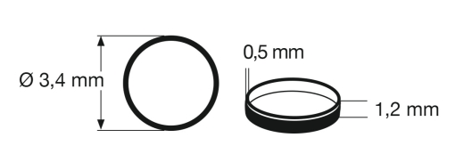 Fleischmann 948008 - Jeu danneaux adhésifs N