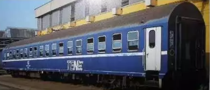 Pirata PI9750 - Sleeping car T2s FS, Ep.IV, TEN, blue, logo Televisore