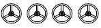 PIKO ET96033-26 - Handwheel (4 pcs.)