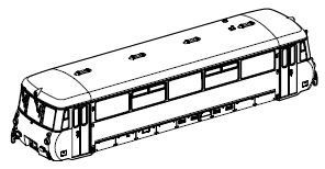 PIKO ET52884-08 - Custodia VT con finestra