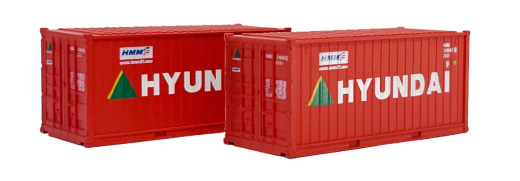 Pirata PI22510 - Set of 2 20 containers Hyundai