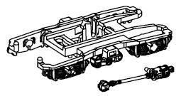 PIKO ET94392A-74 - Draaistel met dynamo (2 st.)