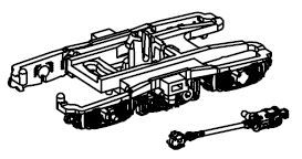 PIKO ET94392B-76 - Draaistel met dynamo (2 st.)