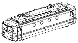 PIKO ET40370-02 - Behuizing, compleet