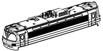 PIKO ET51389-03 - Behuizing, compleet