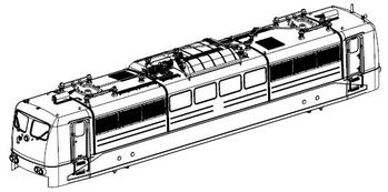 PIKO ET51314-10 - Gehäuse, kompl. (ohne Stromabnehmer)