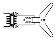 PIKO ET53000-117 - Digue complète/pin strip sw