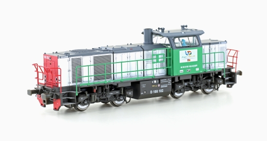 Mehano 90564 - Locomotora diésel Vossloh D100 102 FRET Italia, Ep.VI, Sonido