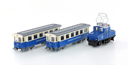 Hobbytrain H22070 - Zugspitzbahn AEG Tallok mit 2 Wagen 1:160