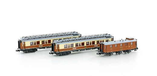 Hobbytrain H22102 - 3 stuks CIWL Set 1 Simplon Express Ep.I