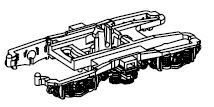 PIKO ET94393A-77 - Bogie delantero