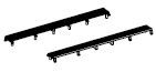 PIKO ET51540-32 - Catwalks, housing front-rear