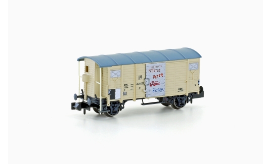 Hobbytrain H24203 - Gedeckter Güterwagen K2 SBB/NESTLE, Ep.II