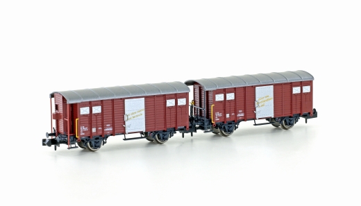 Hobbytrain H24251 - Set di 2 carri merci K3 FFS, Ep.IV