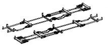 PIKO ET51541-78 - Brake linkage AC