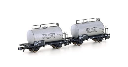 Hobbytrain H24852 - Coffret de 2 wagons-citernes légers SNCF/Millet, Ep.III