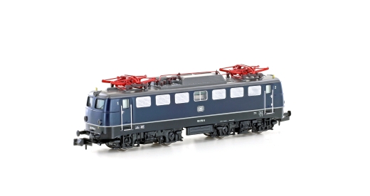 Hobbytrain H28112S - Locomotora eléctrica BR 110.1 DB, Ep.IV, azul/negro, sonido