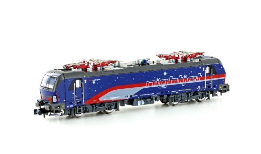 Hobbytrain H30162S - Locomotiva elettrica Rh 1293 200 Vectron ÖBB Nightjet, Ep.VI, suono