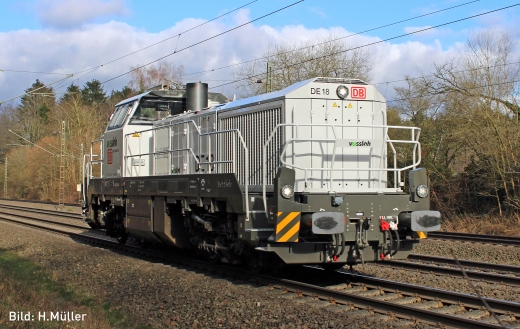 Hobbytrain H32102 - Diesel locomotive Vossloh DE18 DB Cargo, Ep.VI