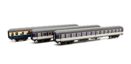 Hobbytrain H43042 - Set di 3 carrozze passeggeri DB / Dolomiten Express, Ep.IV, Set 1