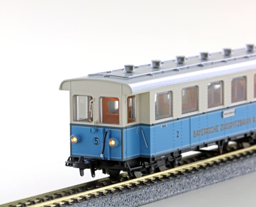Hobbytrain H43101 - Zugspitzbahn 2 rijtuigen H0m / 12mm