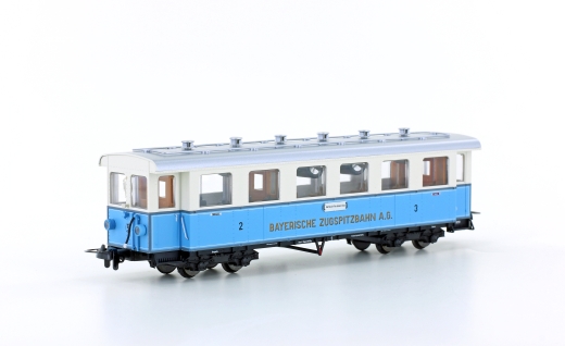 Hobbytrain H43103 - Zugspitzbahn 2 rijtuigen H0e / 9mm