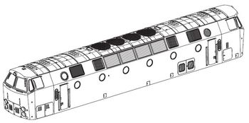 PIKO ET47347-03 - Boîtier décoré (avec fenêtre)