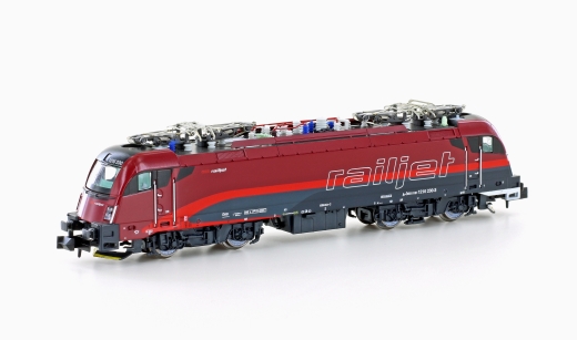 Hobbytrain H2738S - Locomotiva elettrica Rh 1216 Taurus ÖBB Railjet, Ep.VI, suono