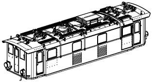 PIKO ET51410-04 - Housing, complete.