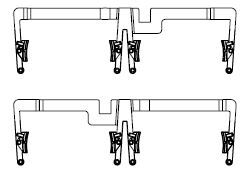 PIKO ET37520-25 - Remschoenen voor motorversnellingen