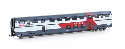 Hobbytrain H25130 - IC200 Dosto-Wagen, Restaurant SBB, Ep. V-VI