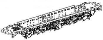 PIKO ET51873-69 - Copertura telaio con attacchi