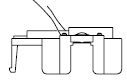 PIKO ET52297-20 - Dregestellhalter hinten mit Schleiffeder lange Kabel AC